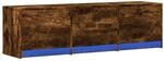 vidaXL TV-Schr&auml;nk Ger&auml;ucherte Eiche 140 x 34 x 40 cm Holzwerkstoff 8006559