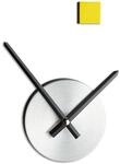 Relaxdays Wanduhr Schaumstoff Metall Bunt Leise 110 cm 40 g