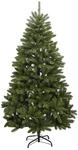 vidaXL K&uuml;nstlicher Weihnachtsbaum Klappbar mit St&auml;nder Gr&uuml;n 240 cm
