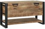 vidaXL Aufbewahrungsbox Braun 80 x 35 x 45 cm Massivholz Mango 4015975
