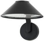 Lindby LED Wandleuchte Au&szlig;en Capelo 10036712 Modern in Schwarz aus Aluminium