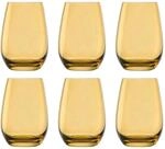 Ich-Zapfe Trinkgl&auml;ser Elements 6er-Set Bernstein 465 ml Glas