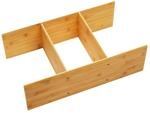 SOTECH ORGA-BOX Schubladen-Einsatz Bambus Ge&ouml;lt 473x273x145 mm Auszugseinsatz