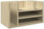 vidaXL Schreibtisch-Organizer Sonoma-Eiche 44,5x24x25 cm Holzwerkstoff 848040