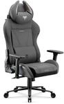 DIABLO CHAIRS Gaming-Stuhl Stoff X-Horn Rainbow Grey Normal