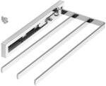 SOTECH Handtuchauszug STYLE 3 Armig Chrom Poliert 325 mm Auszugsweg 145 mm