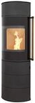 H&M Germany H&M Kaminofen Citro 2.0 L Schwarz Hoher Feuerraum