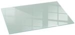 Tulup Glasplatte f&uuml;r Kamin Gr&uuml;n Glasplatte unter Kamin Rechteck 140x70 cm...