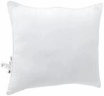 vidaXL Kopfkissen mit Kissen Wei&szlig; Baumwolle und Polyester 42007812