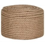 vidaXL Seil 100% Jute 12 mm 100 m 91274