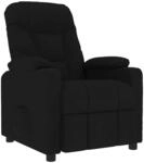vidaXL Massagesessel Schwarz Stoff 339094
