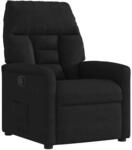 vidaXL Relaxsessel Schwarz Mikrofasergewebe 4015566