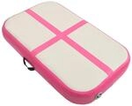 vidaXL Aufblasbare Gymnastikmatte mit Pumpe 60x100x10 cm PVC Rosa 92649