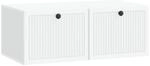 vidaXL Wandmontierter TV-Schrank Wei&szlig; 78,5 x 41 x 30 cm Holzwerkstoff 898005