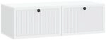 vidaXL Wandmontierter TV-Schrank Wei&szlig; 98 x 41 x 30 cm Holzwerkstoff 898015