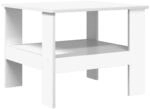 vidaXL Couchtisch Wei&szlig; 57 x 55 x 45 cm Holzwerkstoff 8000244