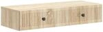 vidaXL Wandmontierter Beistelltisch Sonoma-Eiche 87,5 x 34,5 x 17 cm 897987
