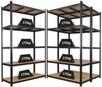 PROREGAL Mega Deal 3x Schwerlastregal Giant Ragnar HxBxT 200x120x50cm 5