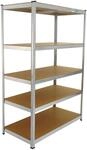 TRUTZHOLM XXL Schwerlastregal 180x120x60 cm 875 kg Traglast Lagerregal