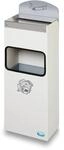 PROREGAL Robuster Wandascher Mit Schild 4 Liter HxBxT 55 x 14,5 x 22 cm...