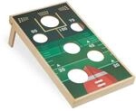 Relaxdays Cornhole Wurfspiel MDF Mehrfarbig Zweiseitig Zusammenklappbar 18 cm x 29 cm
