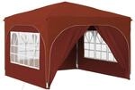 vidaXL Pop-Up Partyzelt 290 x 290 x 245 cm Terrakotta 42019875
