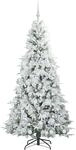 vidaXL K&uuml;nstlicher Klappbarer Weihnachtsbaum Gr&uuml;n 180 cm PE und PVC 3397487