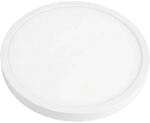 ENOVALITE LED Panel 18W 2700- 5700K Warm- Kaltwei&szlig; Einbauleuchte Aufbauleuchte Wei&szlig;