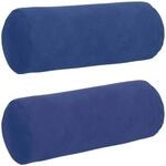 vidaXL Bolsterkissen 2 St&uuml;ck Polizeiblau &Oslash; 15 x 40 cm Cordstoff 42014296
