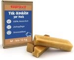 Supravit Yak Kauk&auml;se Gr&ouml;&szlig;e M 3er Pack f&uuml;r Hunde