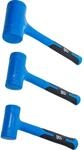 BGS Schonhammer Satz R&uuml;ckschlagfrei &Oslash; 47 55 65 Mm 450 765 1 275 G 3Tlg 74442