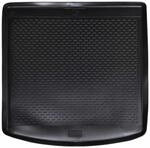 vidaXL Kofferraummatte Schwarz Gummi 42029200
