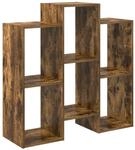 vidaXL Sideboard Ger&auml;ucherte Eiche 90 x 30 x 90 cm 8000408