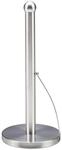 Relaxdays K&uuml;chenrollenhalter Edelstahl Silber Stehend 35 cm x 15 cm 540 g