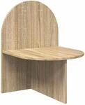 vidaXL Nachttisch Sonoma-Eiche 48 x 49 x 65 cm Holzwerkstoff 8001117
