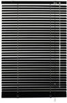 Gardinia Jalousie Aluminium 60 cm x 175 cm Schwarz