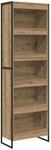 vidaXL B&uuml;cherregal 2-Tlg Kunsthandwerk Eiche 80 x 30 x 155 cm 3403003