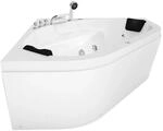 AcquaVapore Whirlpool Pool Badewanne Eckwanne Wanne W20R 140x140 mit Radio+Fa