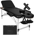 Tectake 3 Zonen Massageliege Set Breite 60 cm Polsterung 5 cm Inklusive