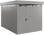 EcoStar Ger&auml;tehaus Euroline Flachdach Lichtband 229 cm x 325 cm Grau 1-flg.