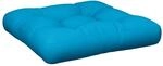 vidaXL Palettenkissen Blau 60x60x12 cm Stoff 360451