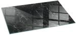 Tulup Glasplatte f&uuml;r Kamin Elegantes Marmormuster Funkenschutzplatte Kamin&ouml;fen