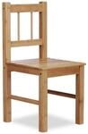 Relaxdays Deko Stuhl Bambus Wetterbest&auml;ndig 57 cm x 27 cm x 29 cm 2,2 kg