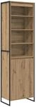 vidaXL Hohe Schr&auml;nke 2 Stk Kunsthandwerk Eiche 60 x 36 x 200 cm 3403033