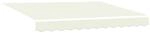 vidaXL Markisenersatzstoff Creme 235 x 195 cm Polyester 42000386