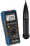 PCE LAN Tester Amperemeter Kontaktlose Spannungserkennung Messger&auml;t LT 12 PCE