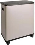 Svita SR2X30 Sensorm&uuml;lleimer Abfalleimer 2fach 60l Inklusive Inneneimer R&auml;der Taupe