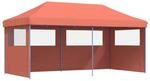 vidaXL Party-Zelt Terrakotta 292 x 580 x 315 cm Oxford-Stoff 42023659