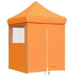 vidaXL Party-Zelt Orange 200 x 200 x 306 cm Oxford-Stoff 42023540