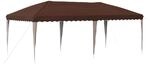 vidaXL Pop-Up Partyzelt 575 x 290 x 245 cm Braun 42019786